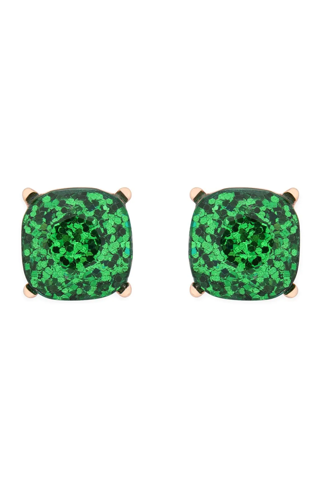 Ae0333 - Glitter Epoxy Stud Earrings
