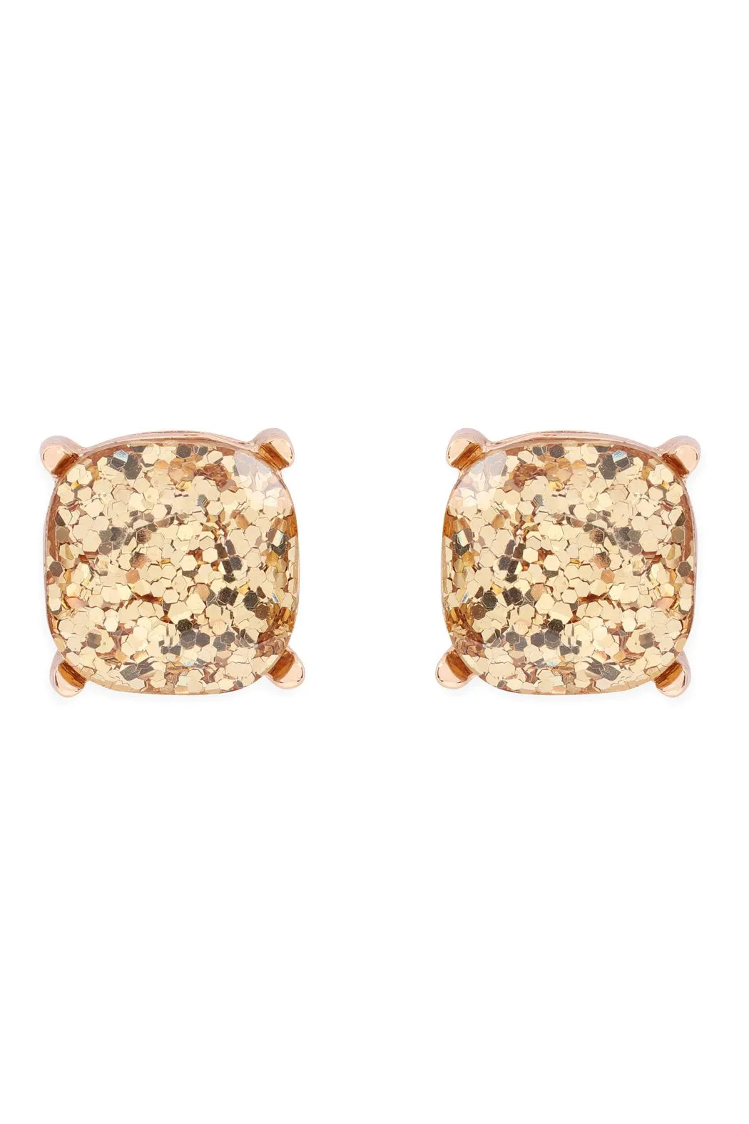 Ae0333 - Glitter Epoxy Stud Earrings