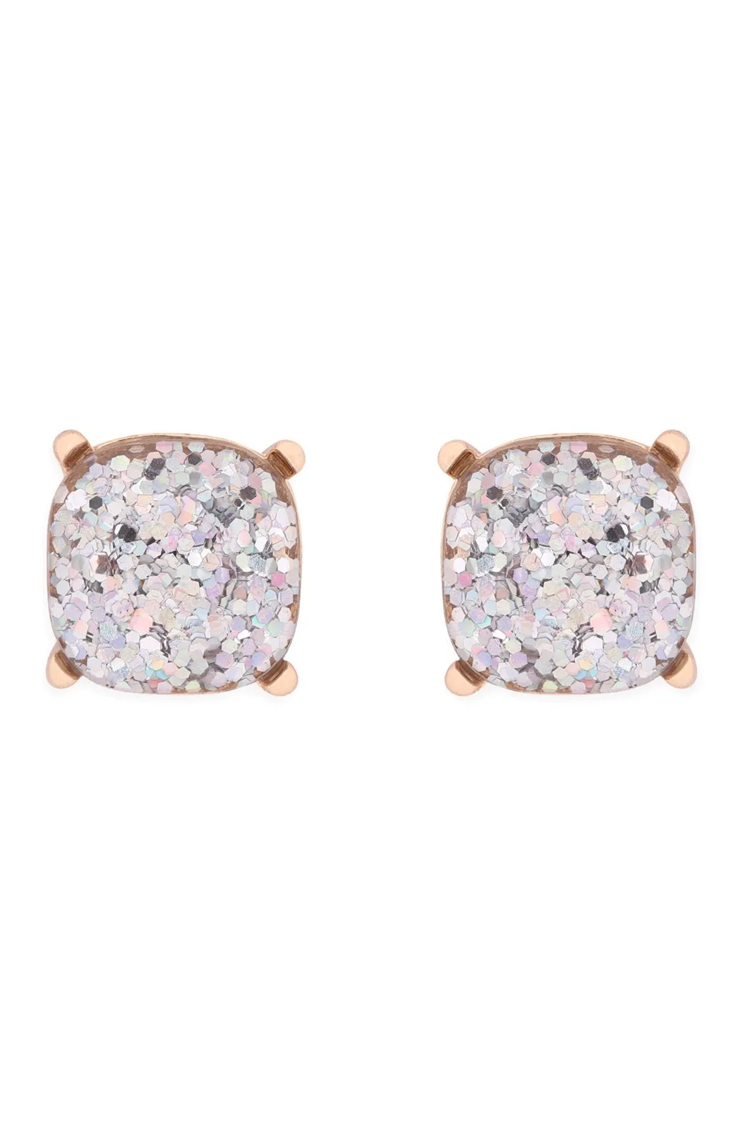 Ae0333 - Glitter Epoxy Stud Earrings
