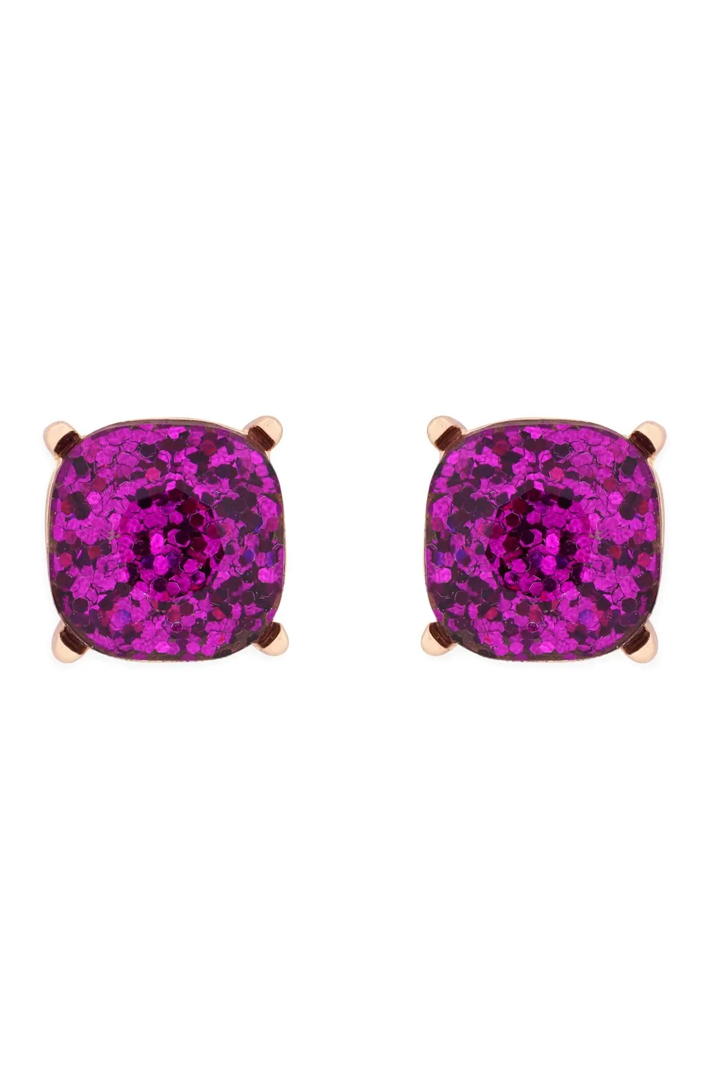 Ae0333 - Glitter Epoxy Stud Earrings