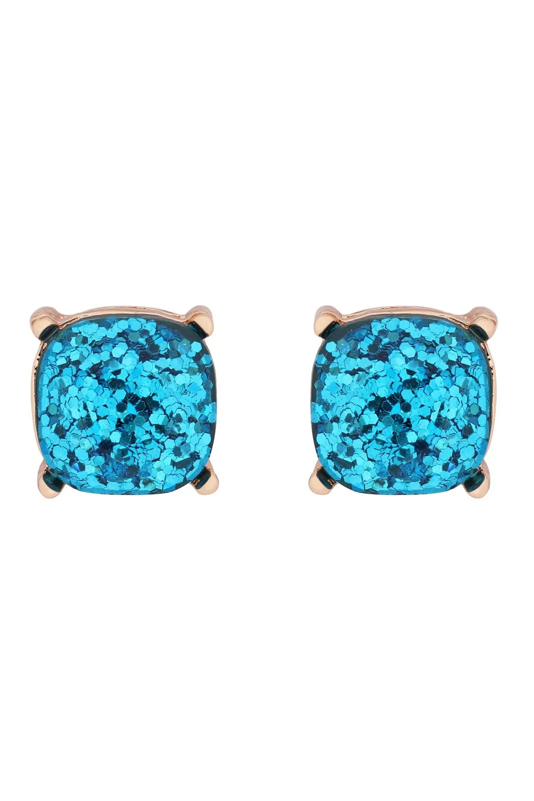 Ae0333 - Glitter Epoxy Stud Earrings