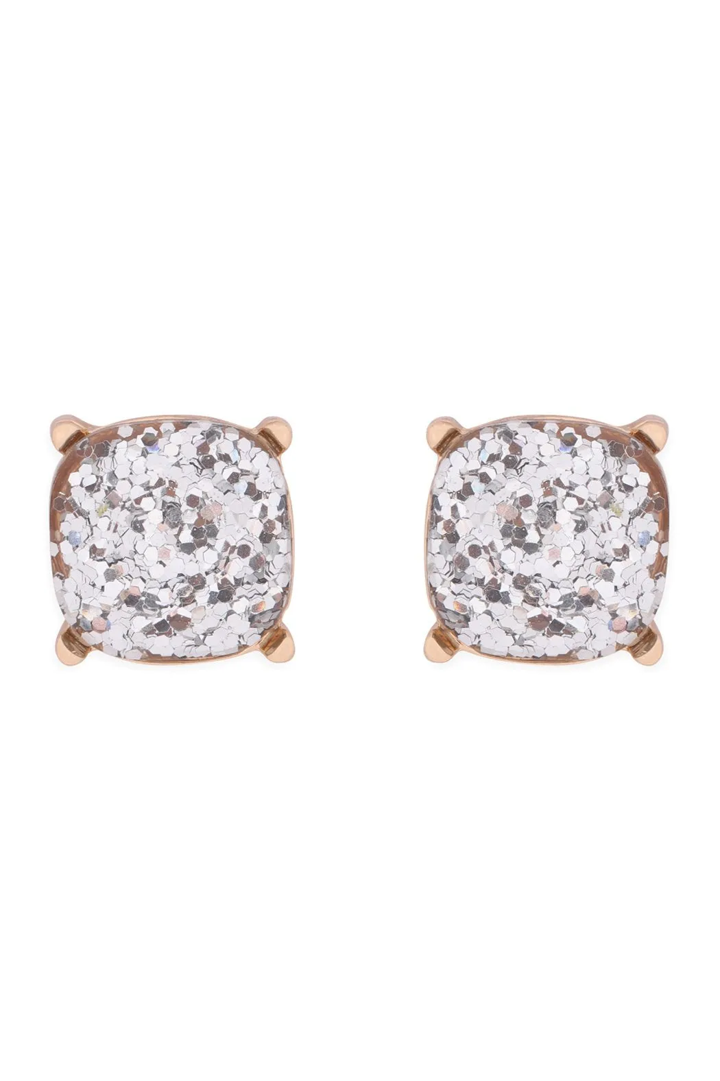 Ae0333 - Glitter Epoxy Stud Earrings