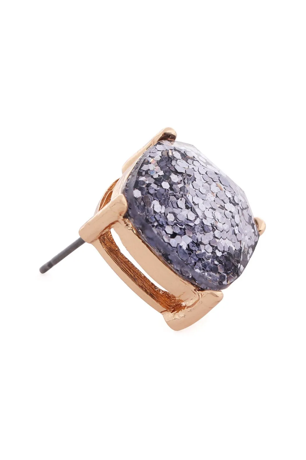 Ae0333 - Glitter Epoxy Stud Earrings