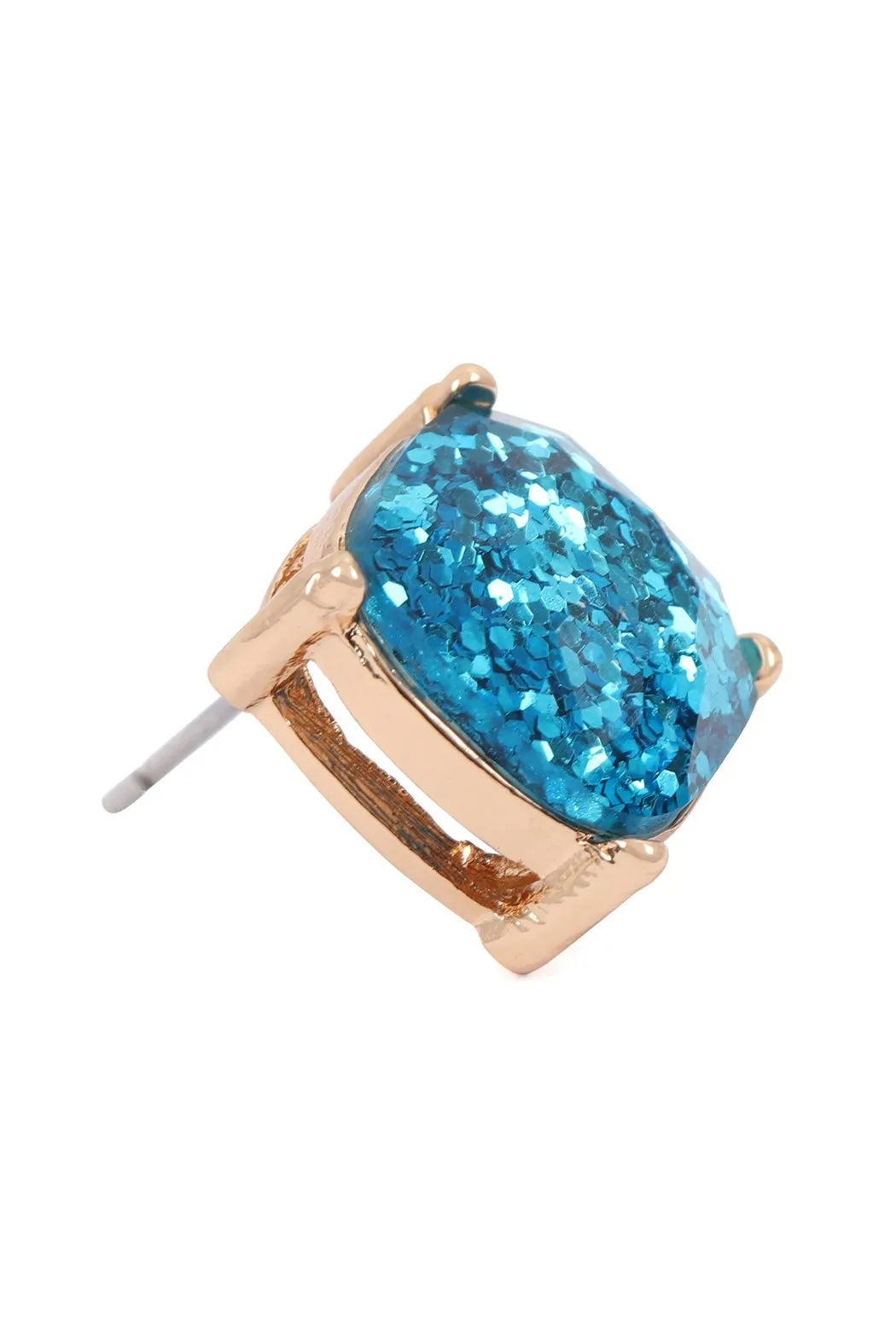Ae0333 - Glitter Epoxy Stud Earrings