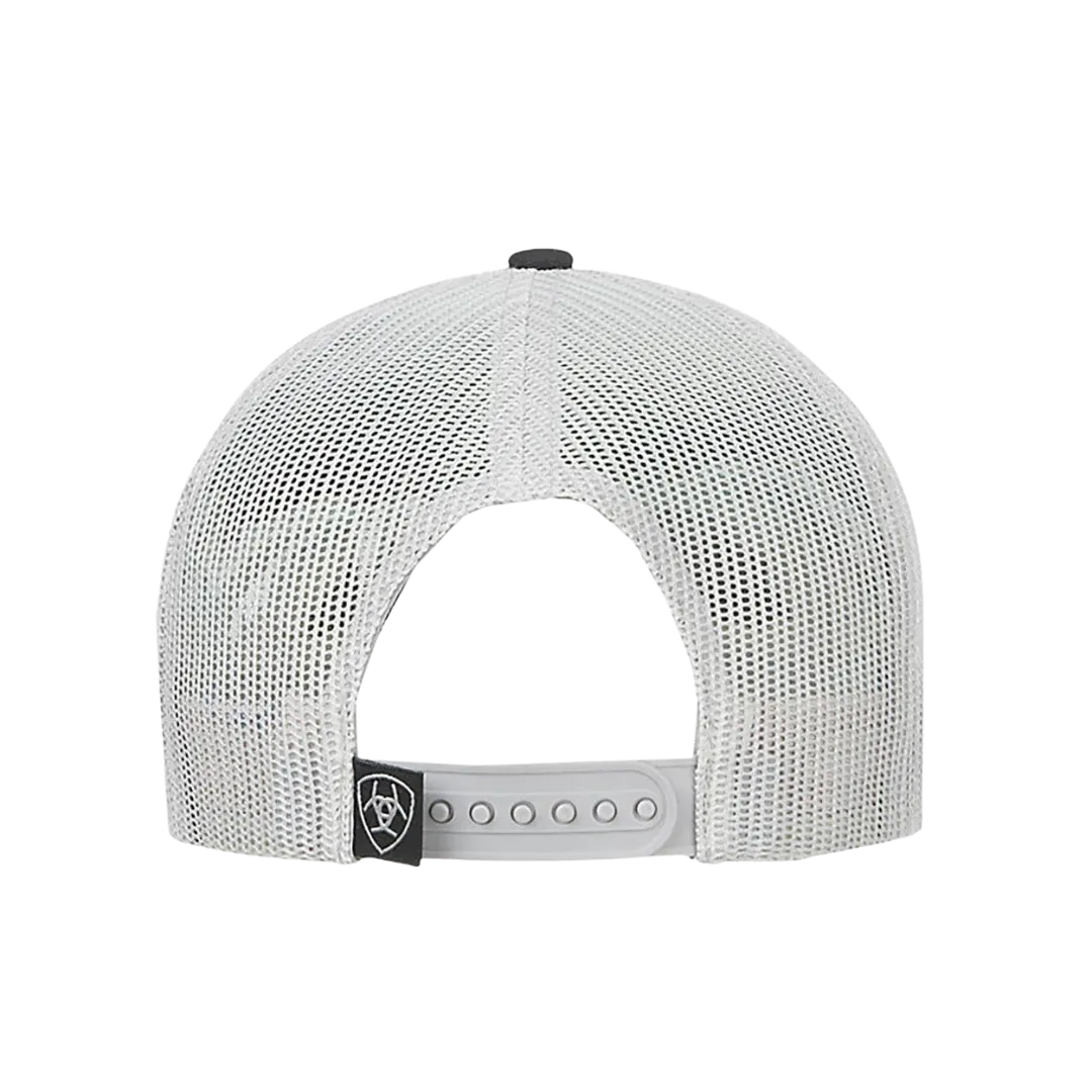 Ariat Black Embroidered Logo Mesh Cap