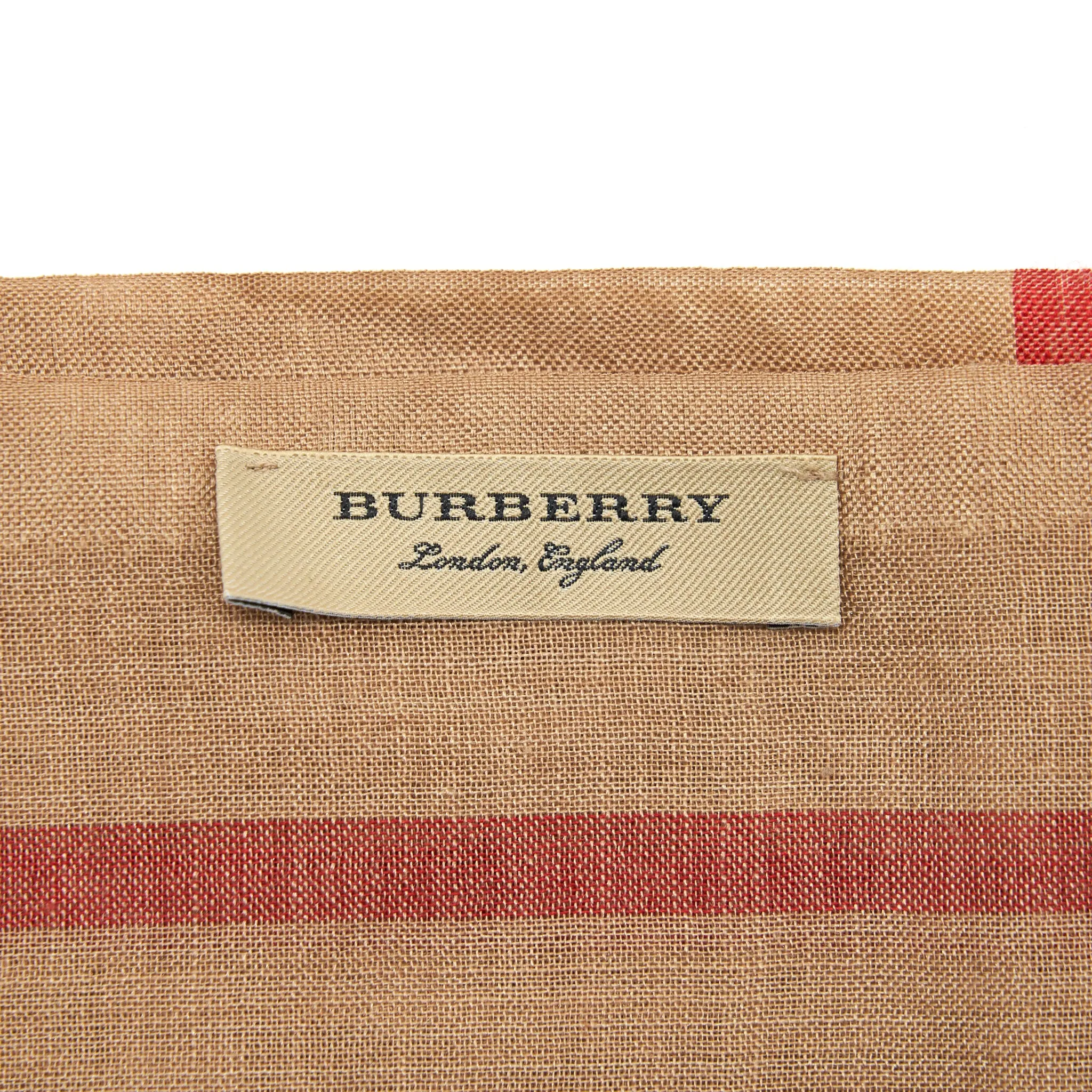 BURBERRY LADIES SCARVES BROWN