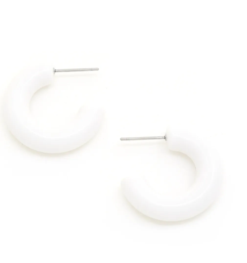 Color Hoop Earrings - Final Sale