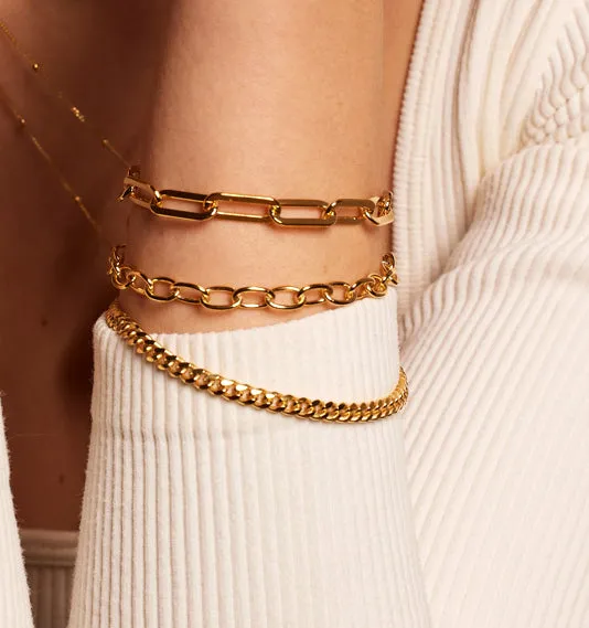 Dainty Cuban Chain Bracelet