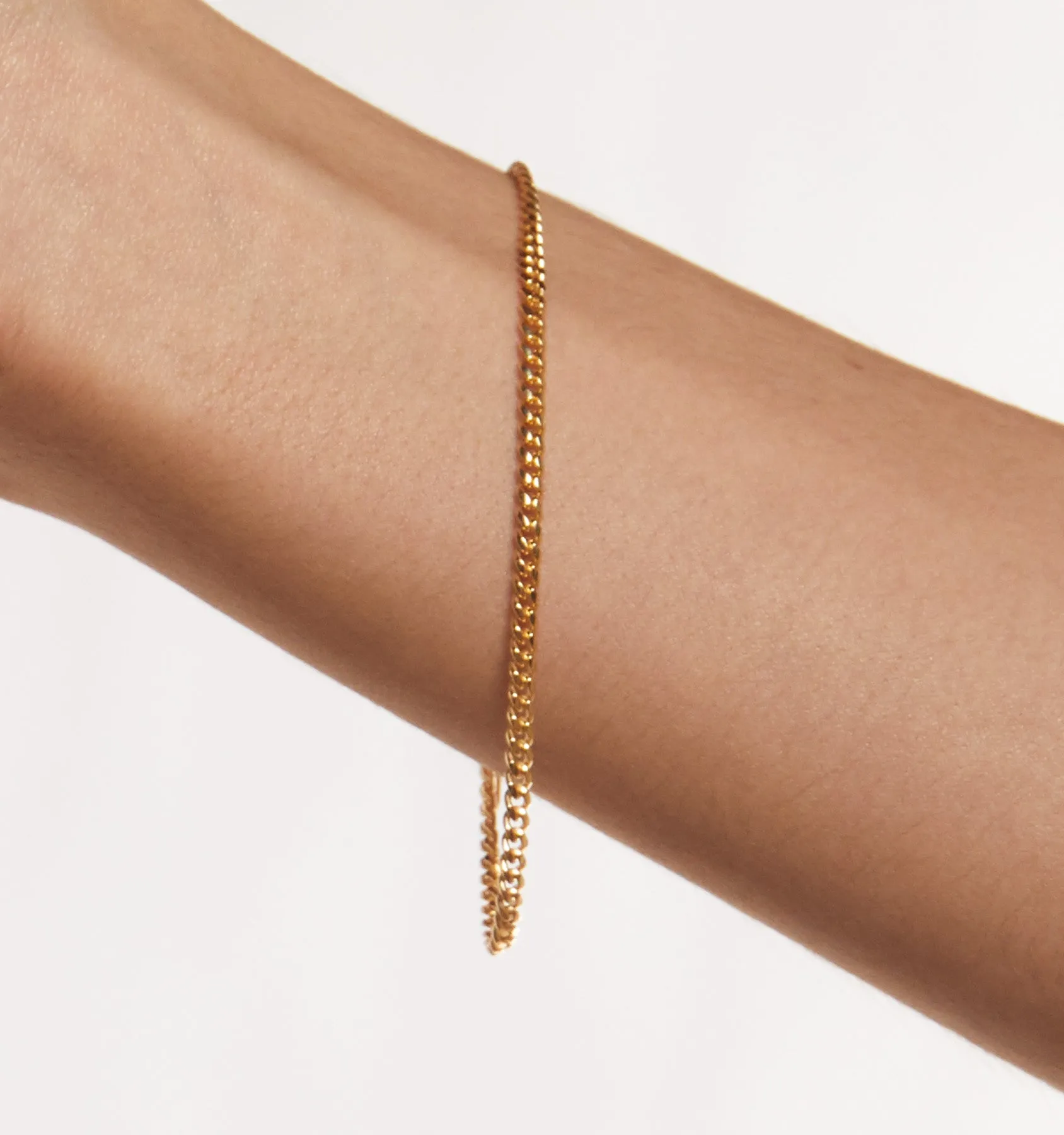 Dainty Cuban Chain Bracelet