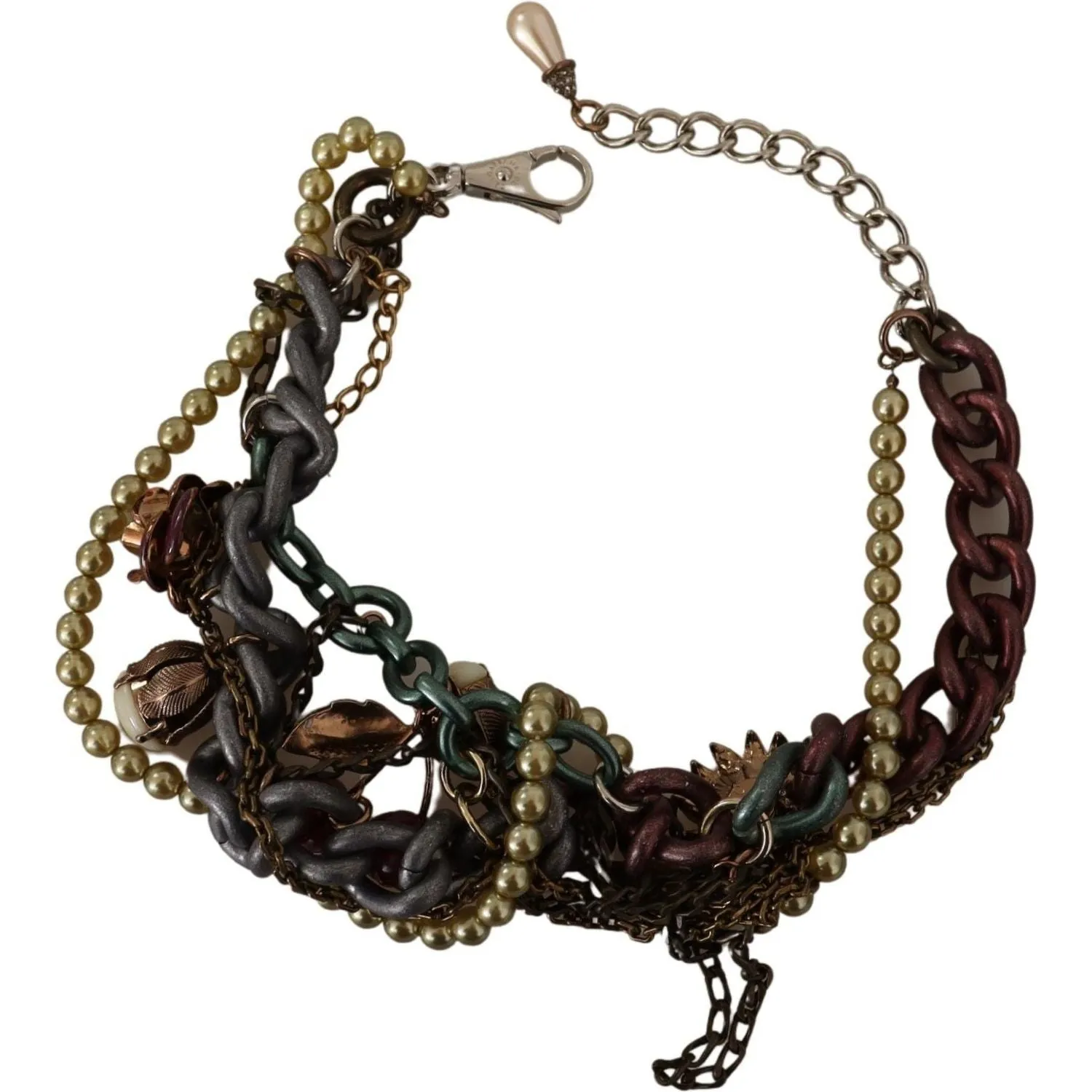 Dolce & Gabbana Sicilian Elegance Gold-Tone Statement Necklace