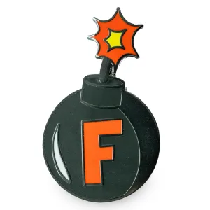 Enamel Pins for Backpacks, Hats, Lapels, Bags or Jackets with 1 Rubber Backing for Secure Attachment - Creative, Funny Pins Aesthetic, Durable and Practical - 1.25" Tall - 1ct