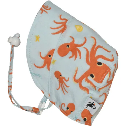 Infant Sun Protection Bonnet - Organic Cotton
