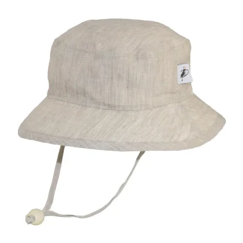 Linen UPF50  Sun Protection Child Camp Hat