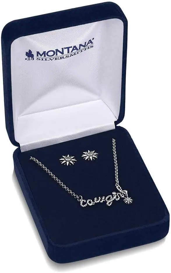 Montana Silversmiths For the Cowgirls Jewelry Set