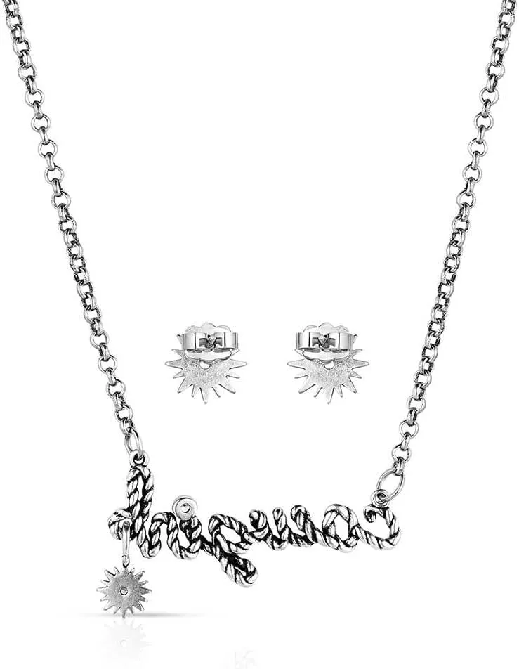 Montana Silversmiths For the Cowgirls Jewelry Set