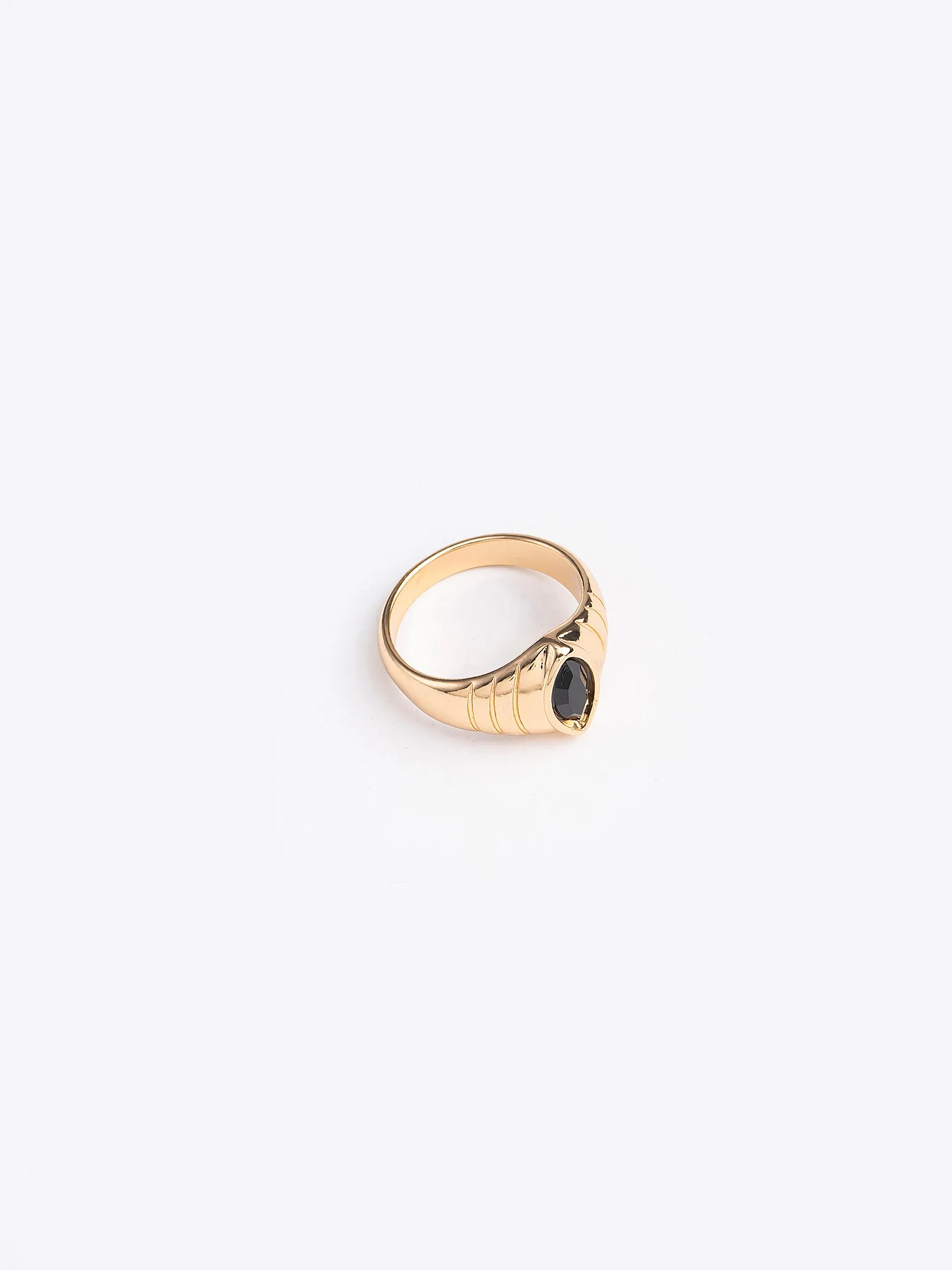 Textured Bold Ring Set