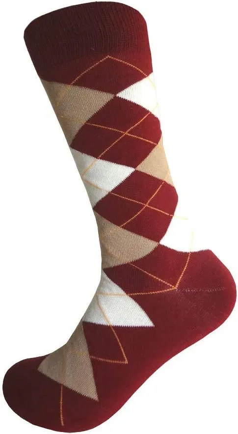Triple M Plus Ring Bearer/Junior's Groomsmen Wedding|Party Events|Gala Collection Argyle Boys Dress socks