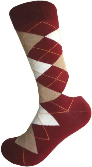 Triple M Plus Ring Bearer/Junior's Groomsmen Wedding|Party Events|Gala Collection Argyle Boys Dress socks