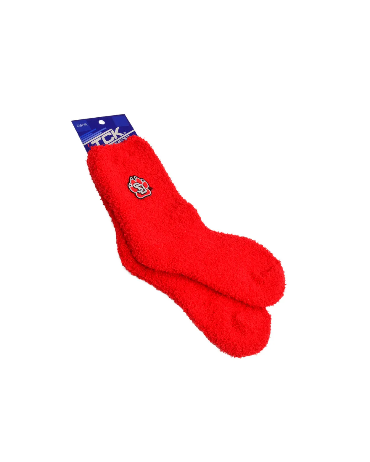USD Logoed Socks Red Cozy