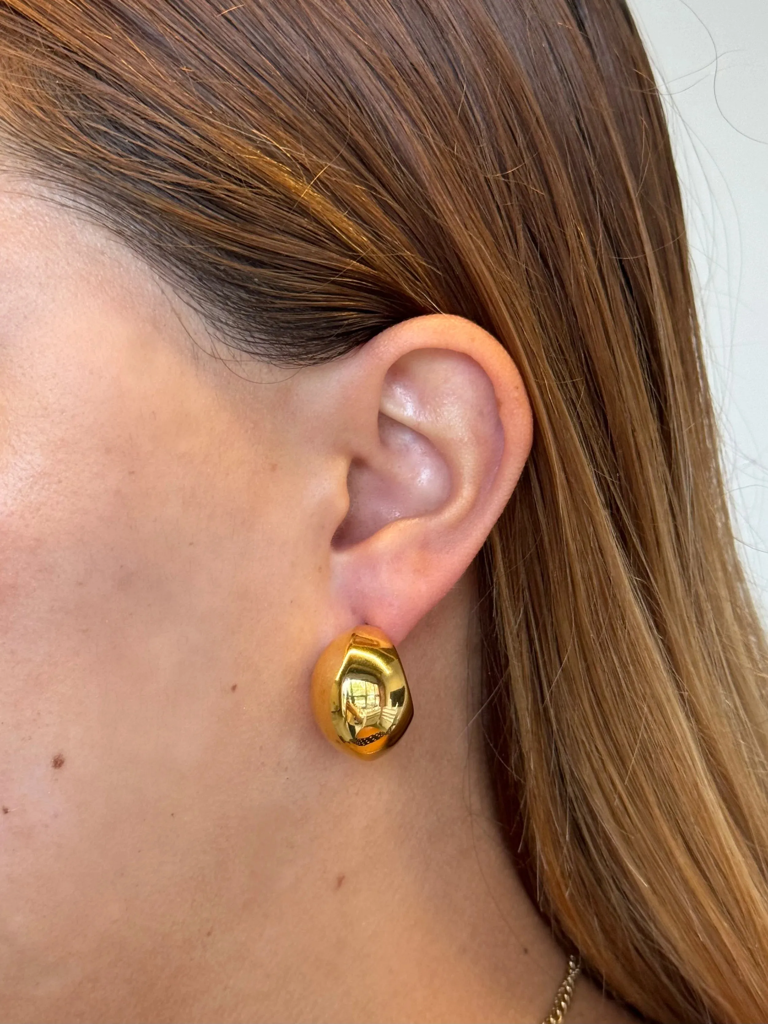 Zafino Hailey Hoop - Gold