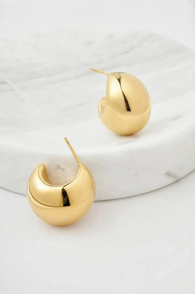 Zafino Hailey Hoop - Gold